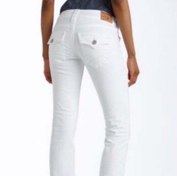 True Religion Denim - True religion white  bootcut 33" inseam
